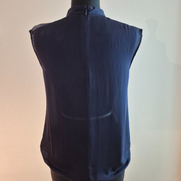 Massimo Dutti Sleeveless Sheer Top - Picture 2 of 3
